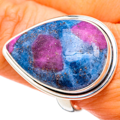 Ruby Fuchsite Rings handcrafted by Ana Silver Co - RING103750