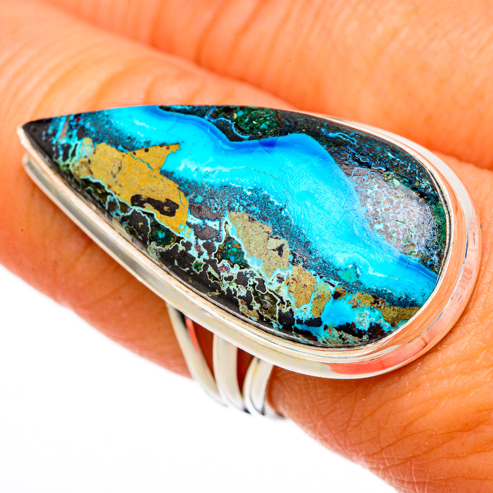 Shattuckite Rings handcrafted by Ana Silver Co - RING103751