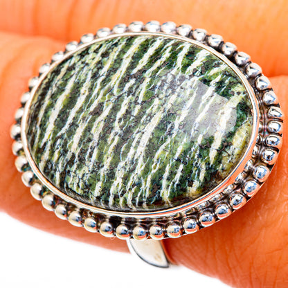 Lizard Jasper Rings handcrafted by Ana Silver Co - RING103761