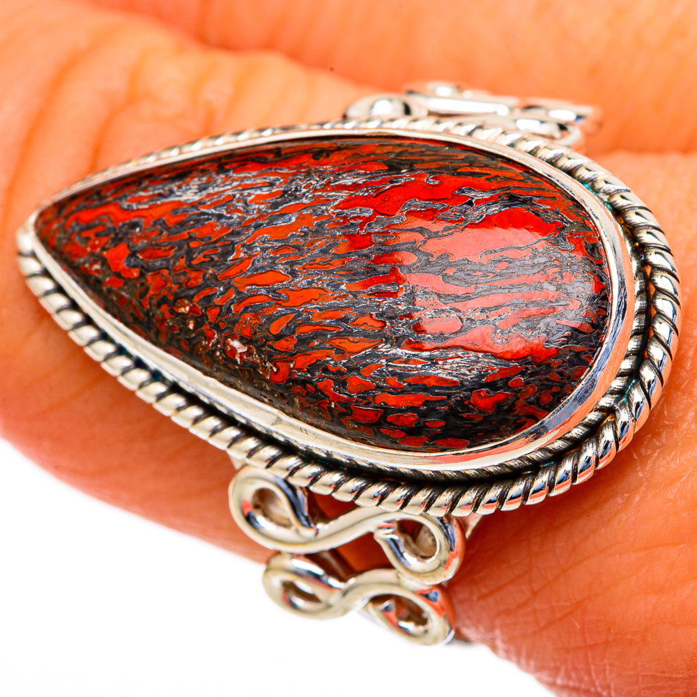 Dinosaur Bone Rings handcrafted by Ana Silver Co - RING103765