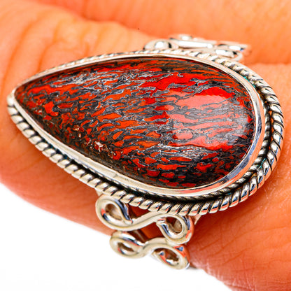 Dinosaur Bone Rings handcrafted by Ana Silver Co - RING103765