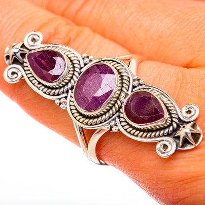 Ruby Rings handcrafted by Ana Silver Co - RING103770