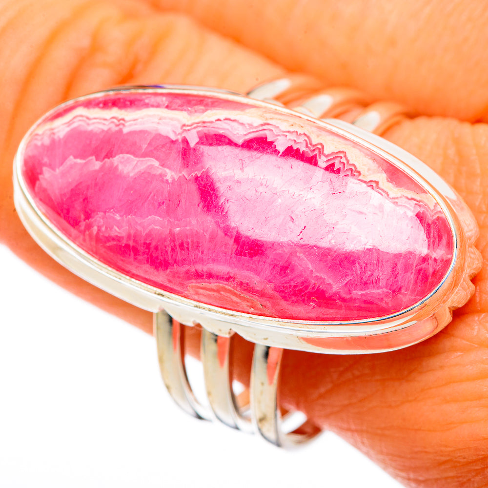 Rhodochrosite Rings handcrafted by Ana Silver Co - RING103771