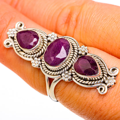Ruby Rings handcrafted by Ana Silver Co - RING103774