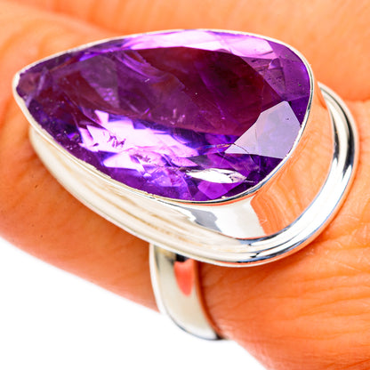 Amethyst Rings handcrafted by Ana Silver Co - RING103779