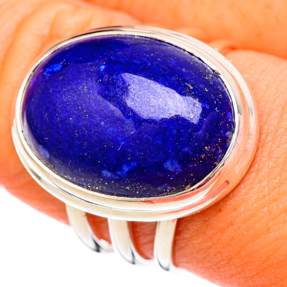 Lapis Lazuli Rings handcrafted by Ana Silver Co - RING103784