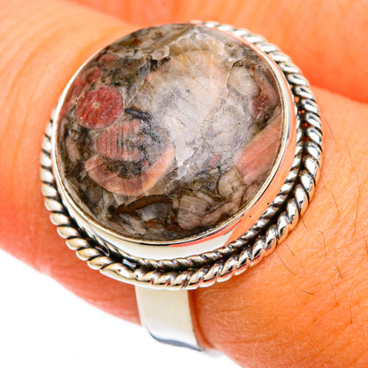 Crinoid Fossil Rings handcrafted by Ana Silver Co - RING103787
