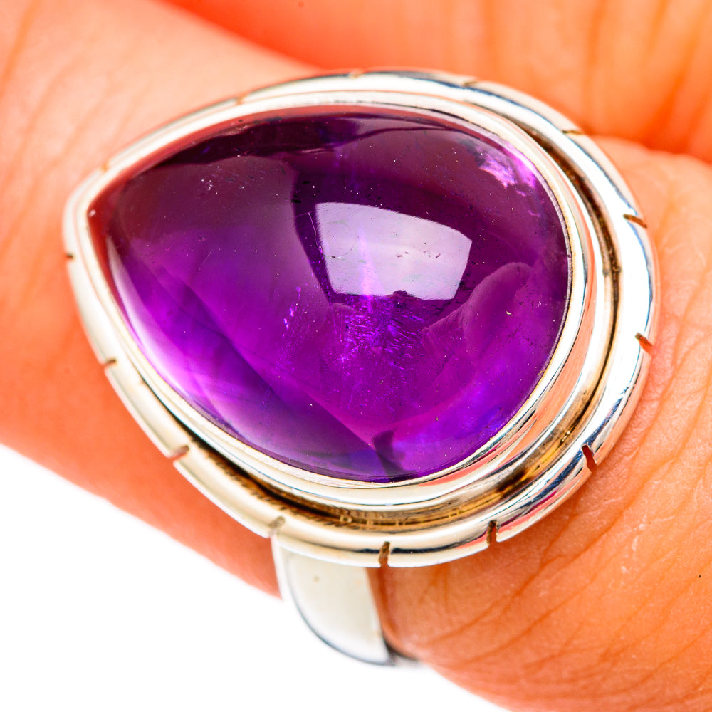 Amethyst Rings handcrafted by Ana Silver Co - RING103791