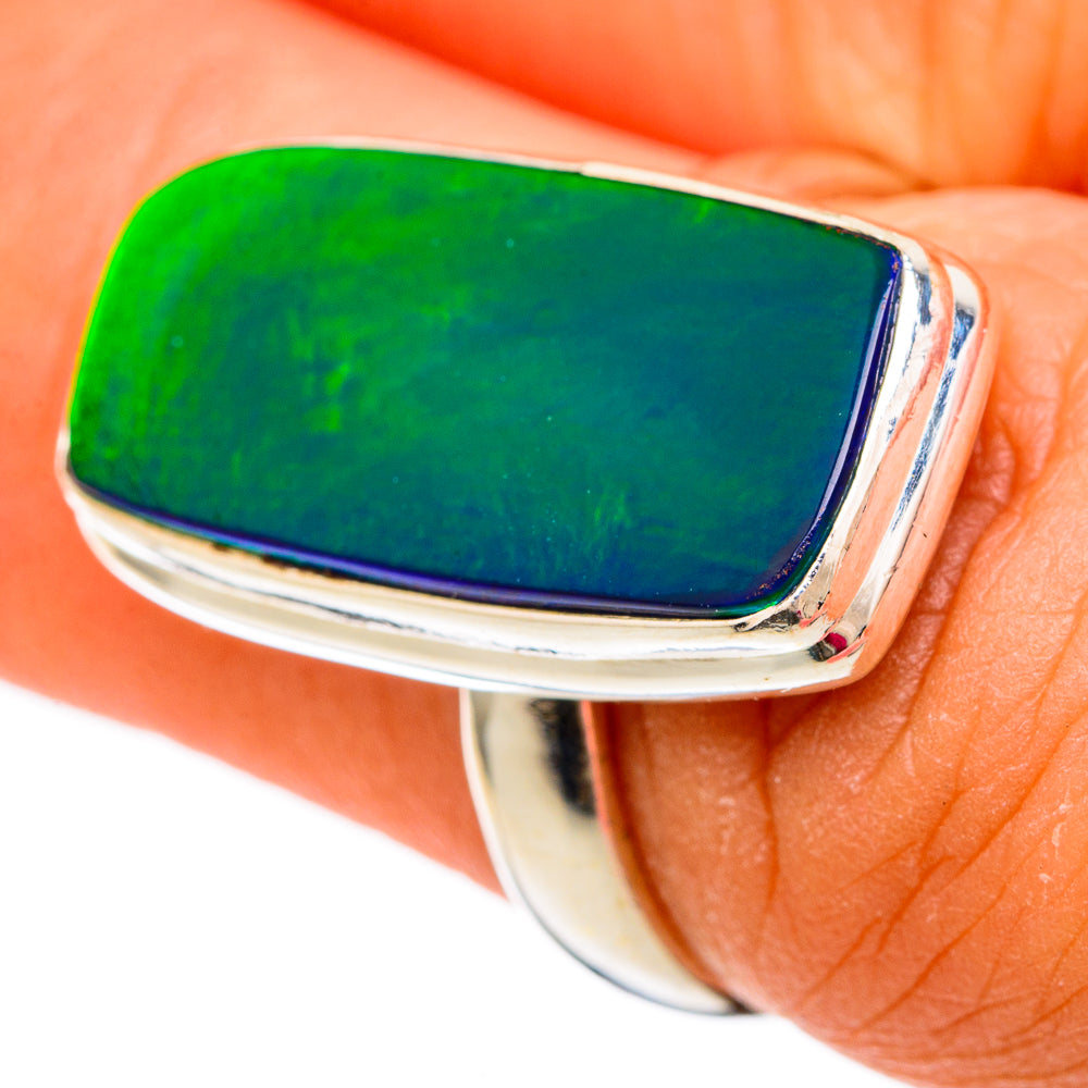 Aura Opal Rings handcrafted by Ana Silver Co - RING103795