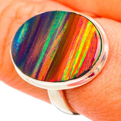 Aura Opal Rings handcrafted by Ana Silver Co - RING103796