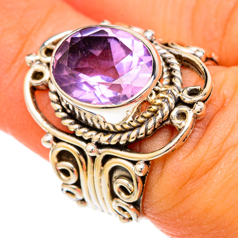 Amethyst Rings handcrafted by Ana Silver Co - RING103806