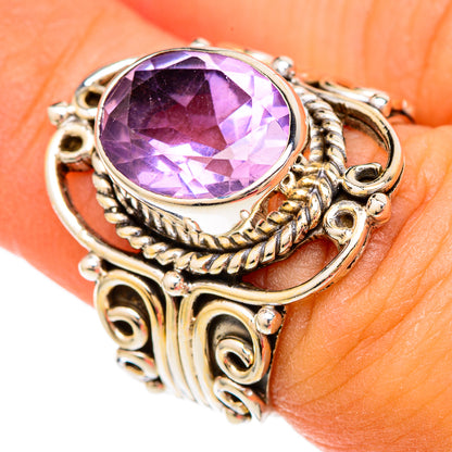 Amethyst Rings handcrafted by Ana Silver Co - RING103806