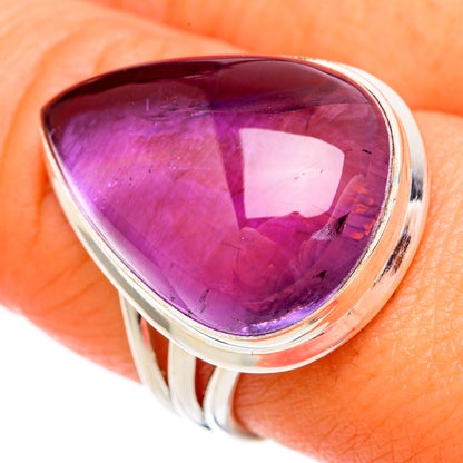 Amethyst Rings handcrafted by Ana Silver Co - RING103807