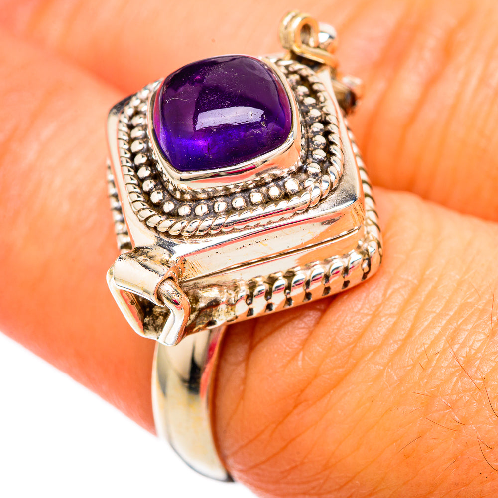 Amethyst Rings handcrafted by Ana Silver Co - RING103822