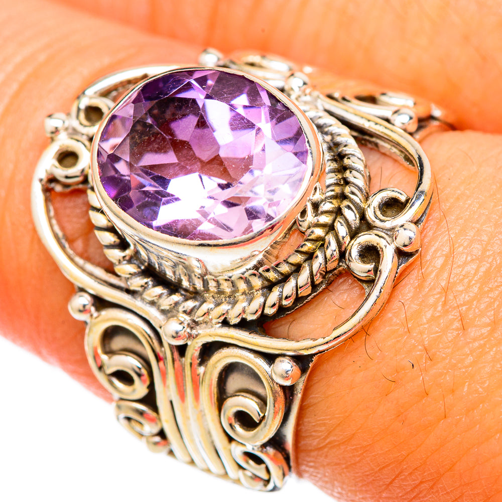 Amethyst Rings handcrafted by Ana Silver Co - RING103823