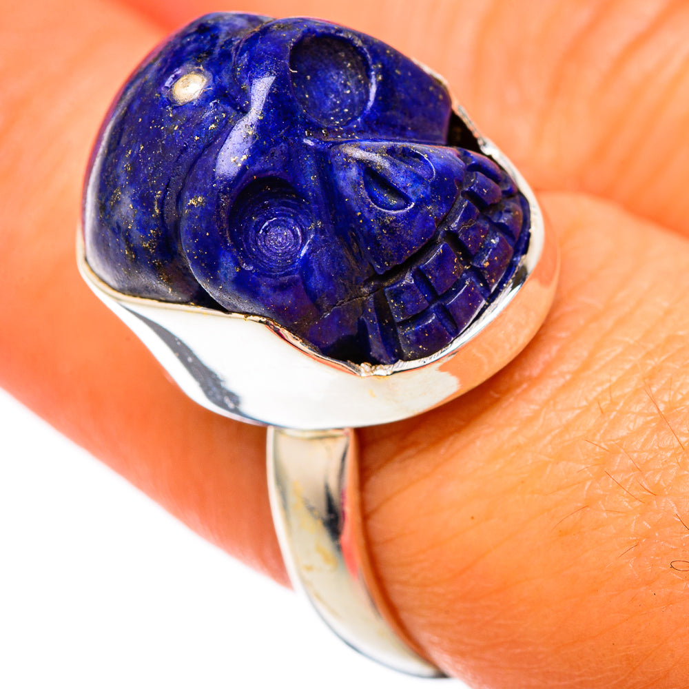 Lapis Lazuli Rings handcrafted by Ana Silver Co - RING103834