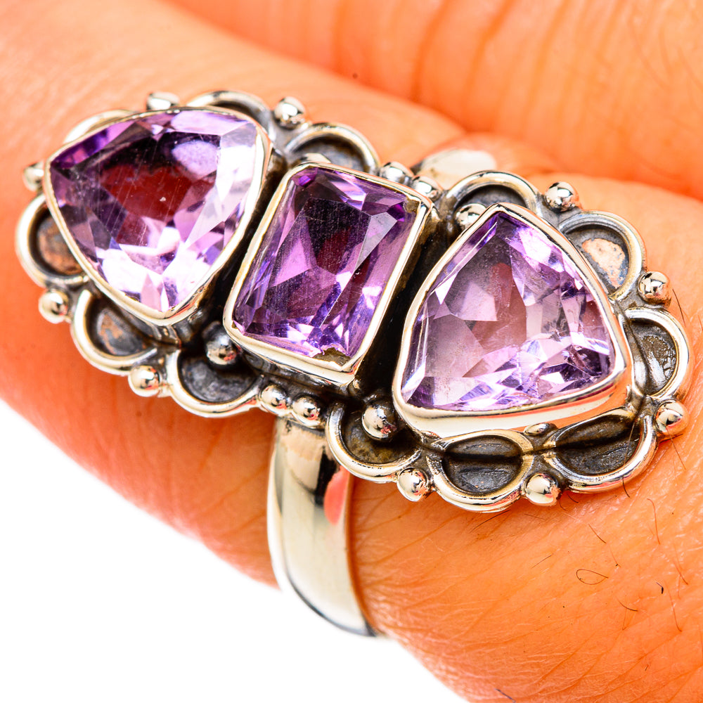 Amethyst Rings handcrafted by Ana Silver Co - RING103838