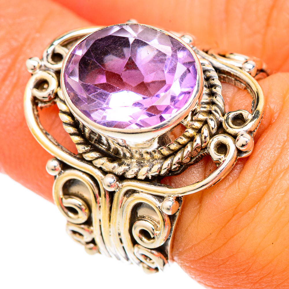 Amethyst Rings handcrafted by Ana Silver Co - RING103840
