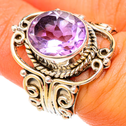 Amethyst Rings handcrafted by Ana Silver Co - RING103840