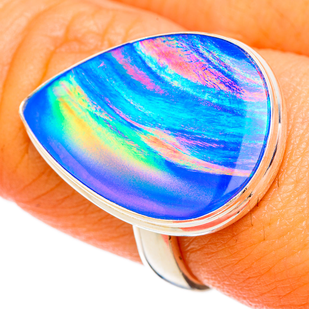 Aura Opal Rings handcrafted by Ana Silver Co - RING103844