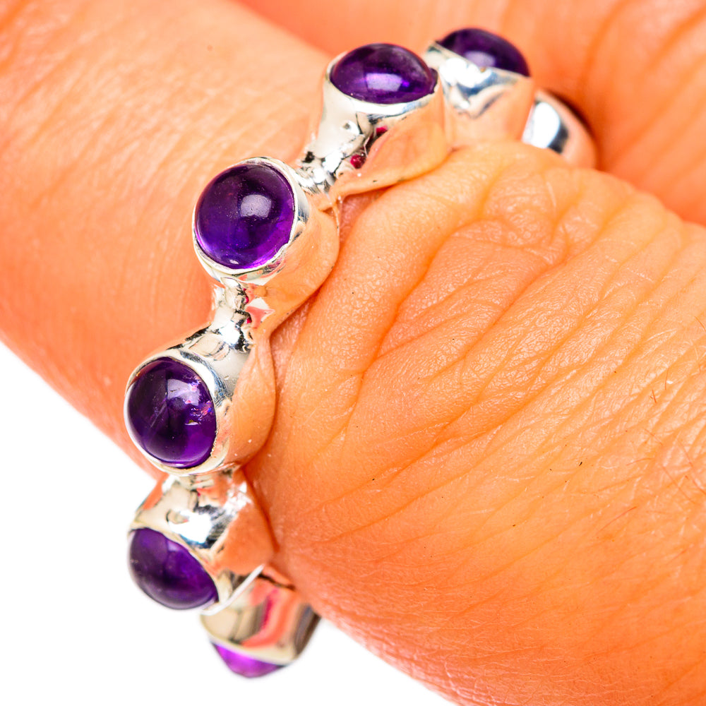 Amethyst Rings handcrafted by Ana Silver Co - RING103850
