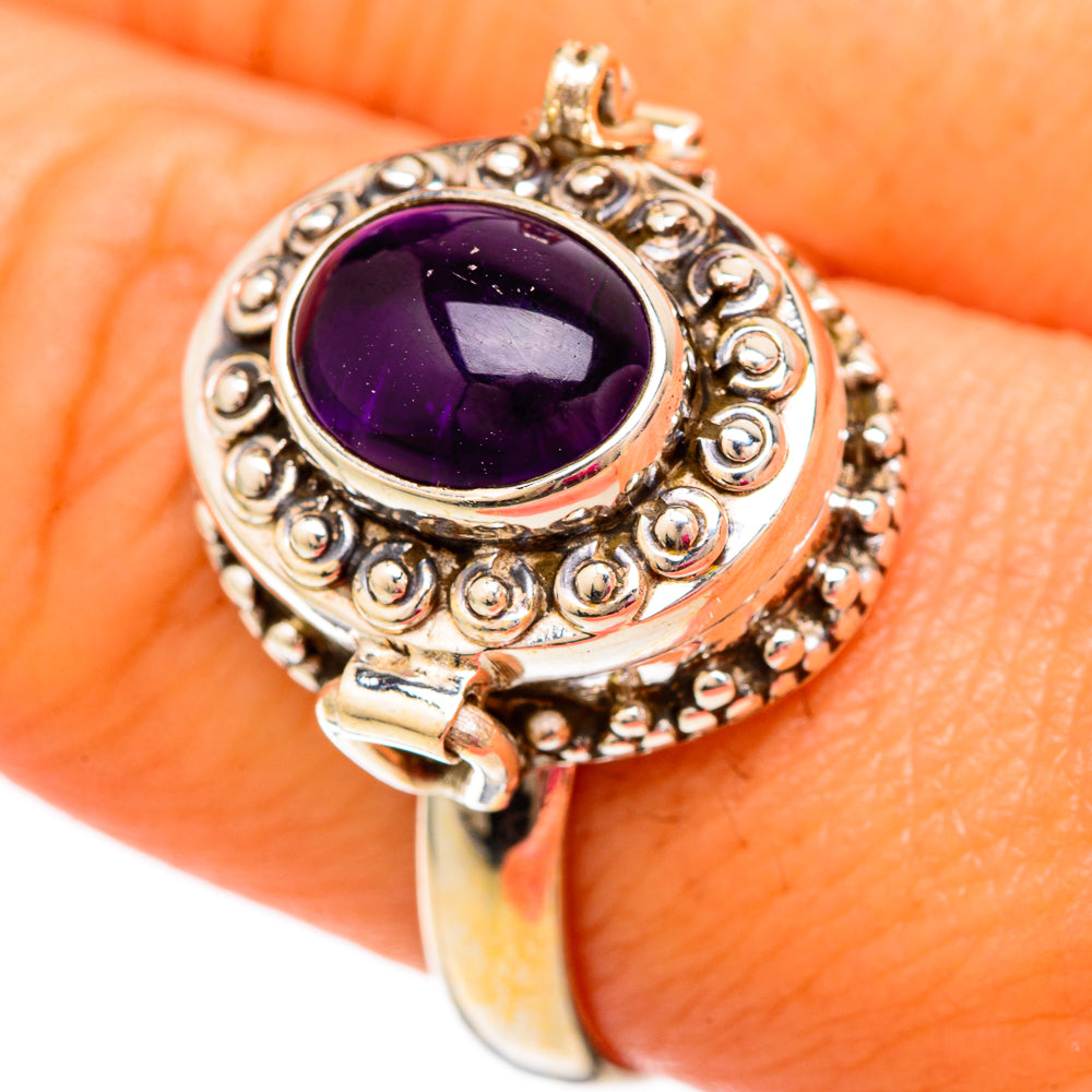 Amethyst Rings handcrafted by Ana Silver Co - RING103851