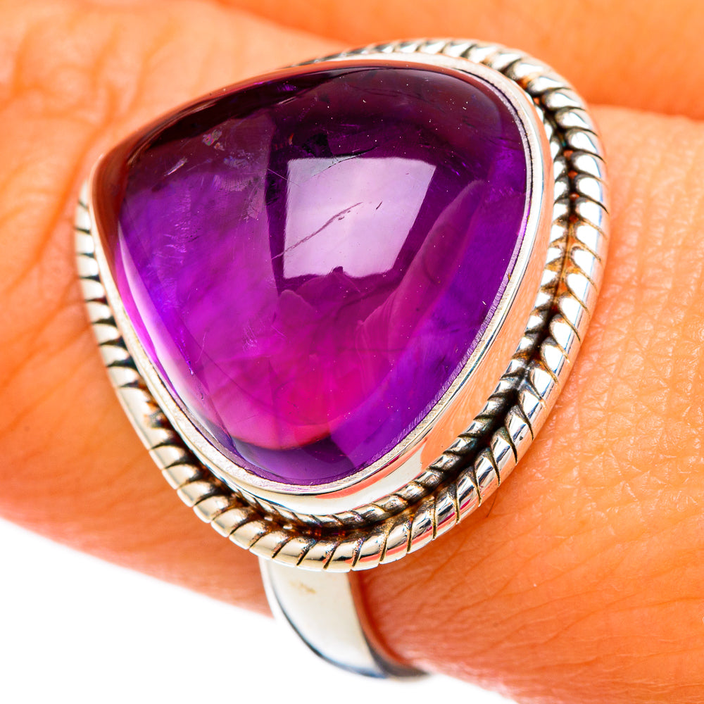 Amethyst Rings handcrafted by Ana Silver Co - RING103861