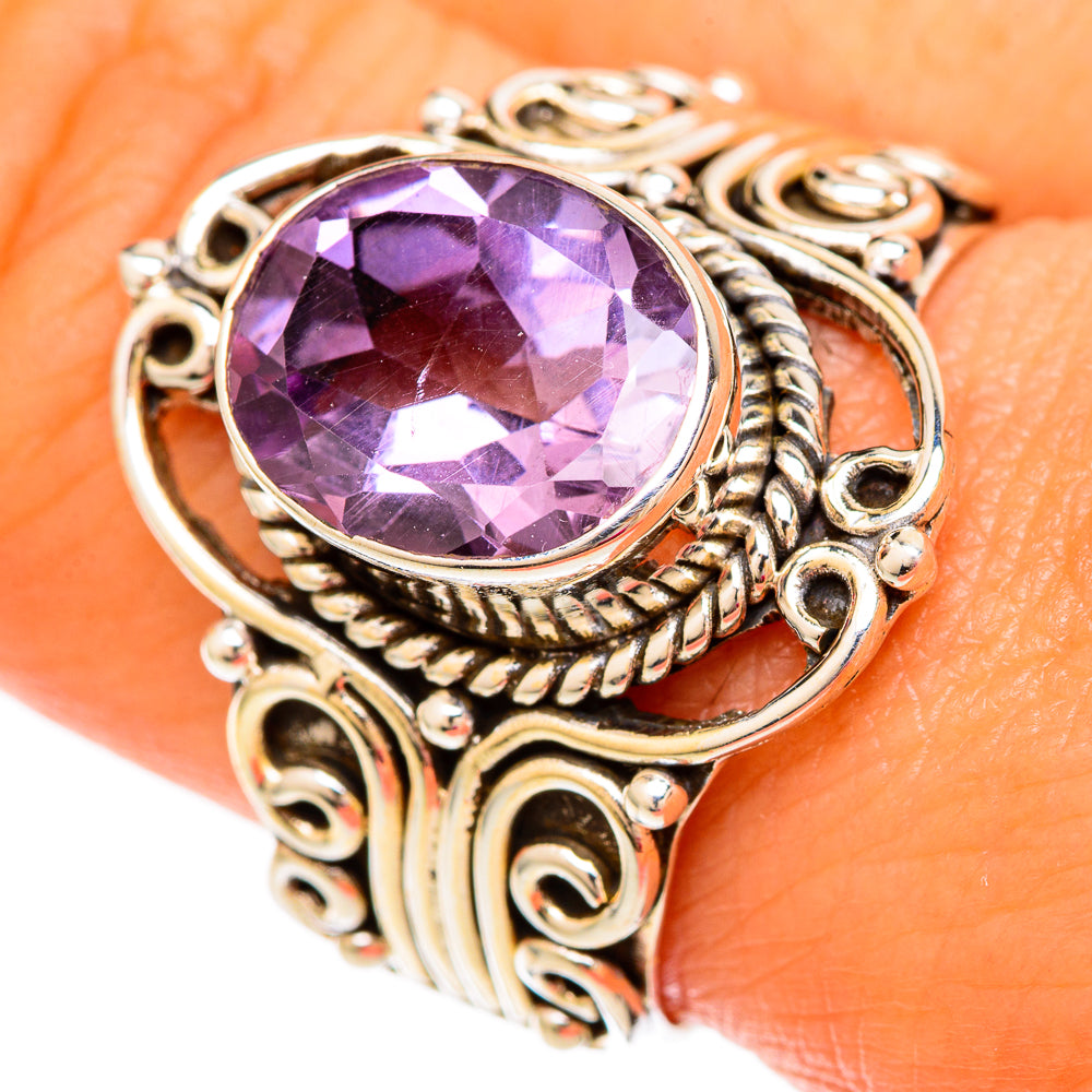 Amethyst Rings handcrafted by Ana Silver Co - RING103862