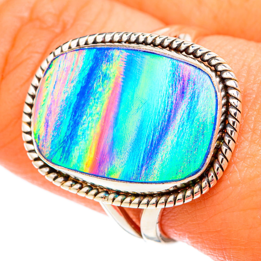 Aura Opal Rings handcrafted by Ana Silver Co - RING103866
