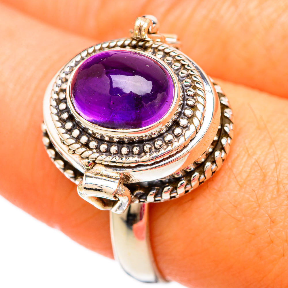 Amethyst Rings handcrafted by Ana Silver Co - RING103874
