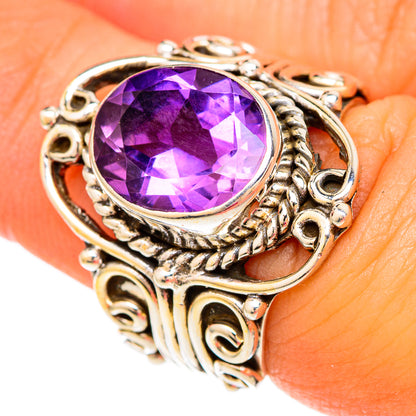 Amethyst Rings handcrafted by Ana Silver Co - RING103875