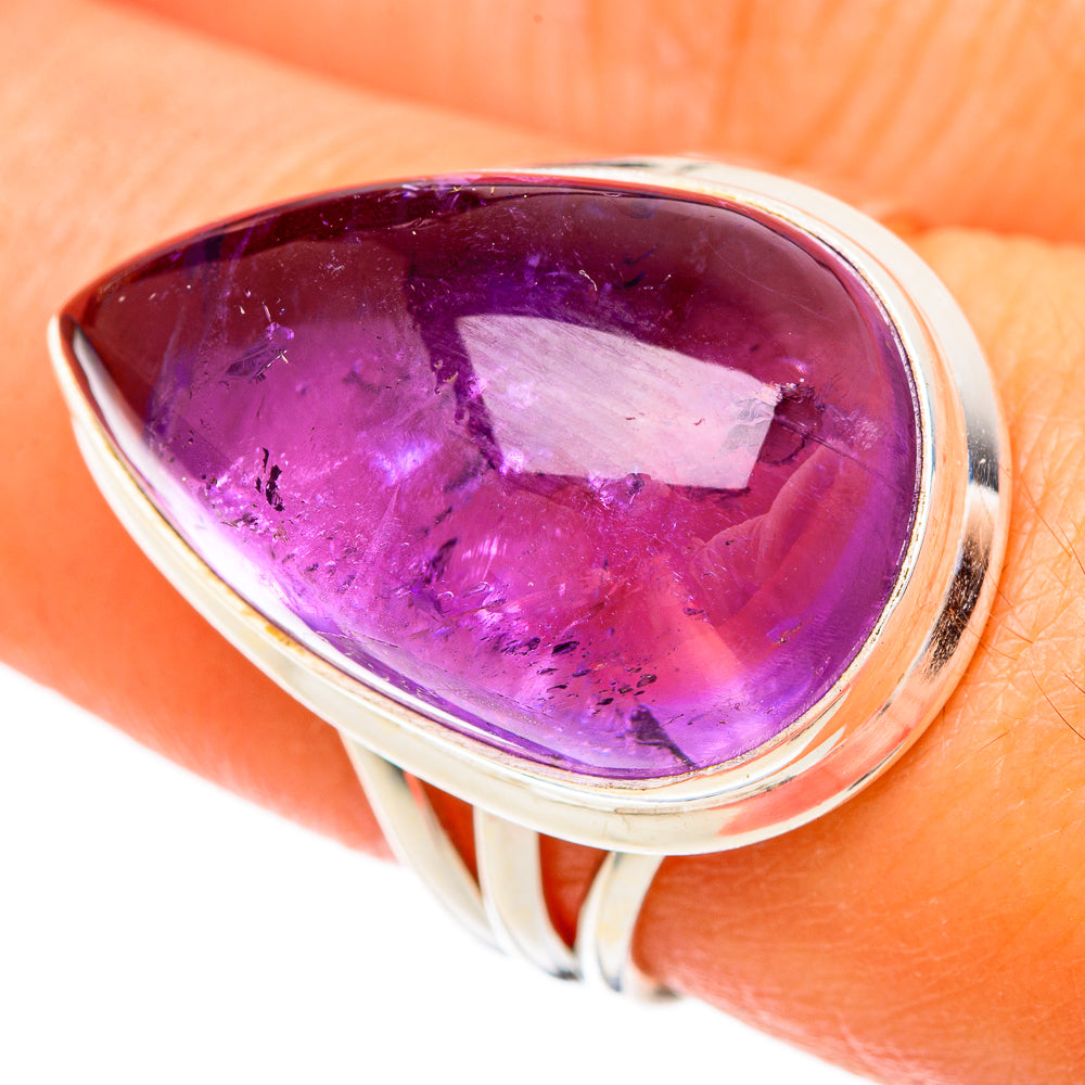 Amethyst Rings handcrafted by Ana Silver Co - RING103879