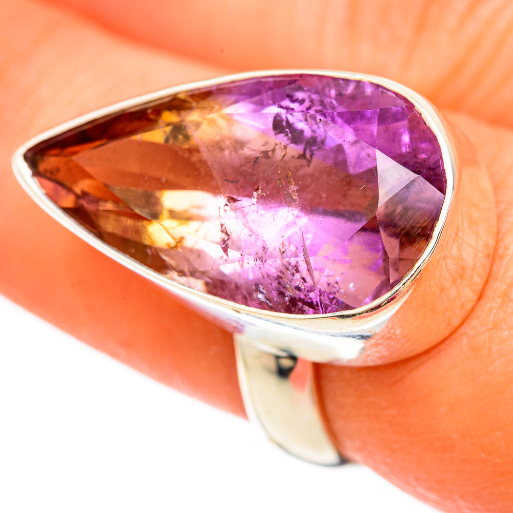 Ametrine Rings handcrafted by Ana Silver Co - RING103881