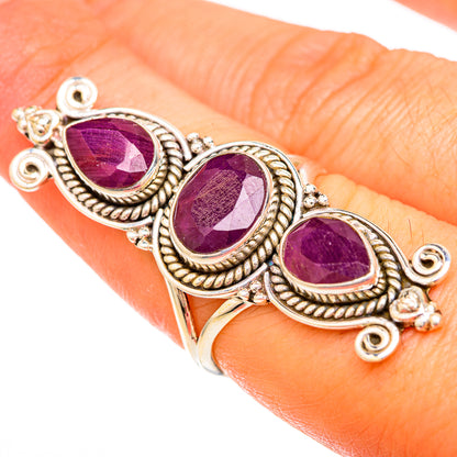 Ruby Rings handcrafted by Ana Silver Co - RING103887