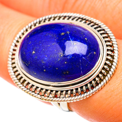 Lapis Lazuli Rings handcrafted by Ana Silver Co - RING103905