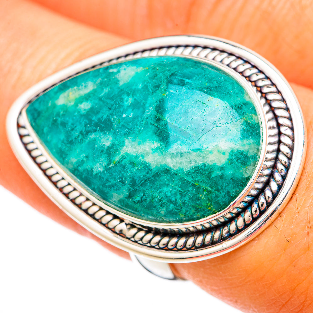 Amazonite Rings handcrafted by Ana Silver Co - RING103911