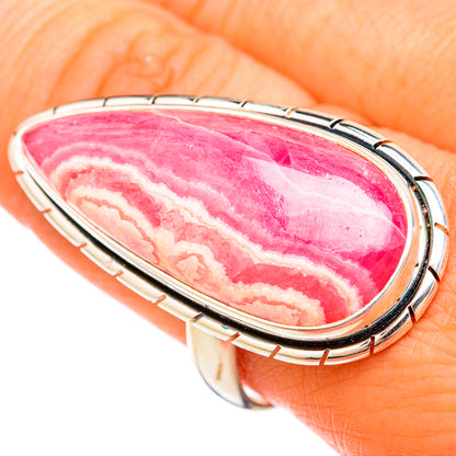 Rhodochrosite Rings handcrafted by Ana Silver Co - RING103916