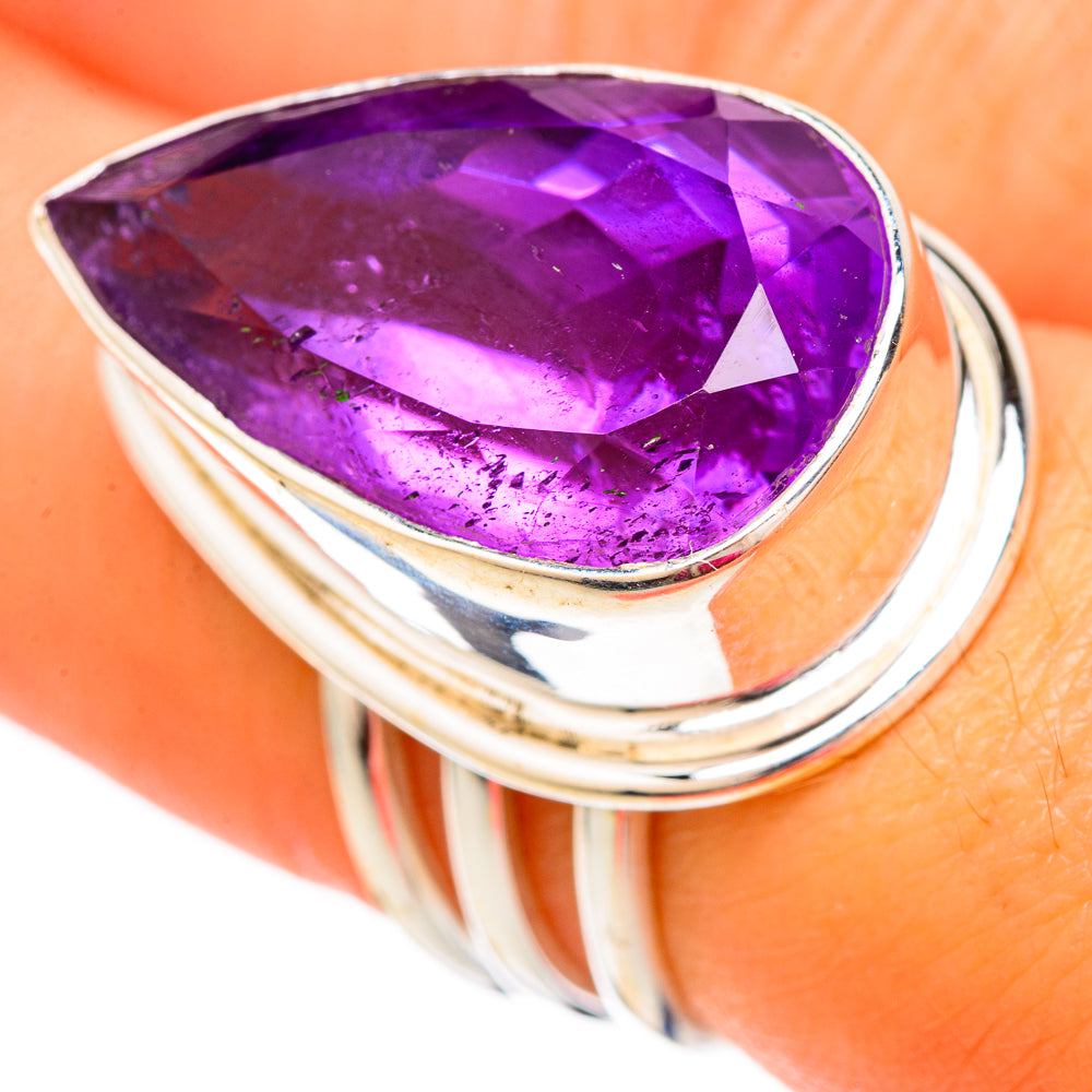 Amethyst Rings handcrafted by Ana Silver Co - RING103922