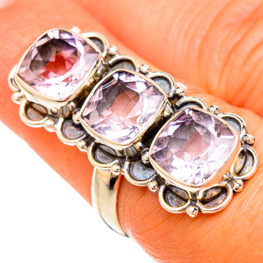 Kunzite Rings handcrafted by Ana Silver Co - RING103928