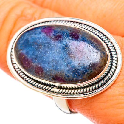 Ruby Fuchsite Rings handcrafted by Ana Silver Co - RING103936
