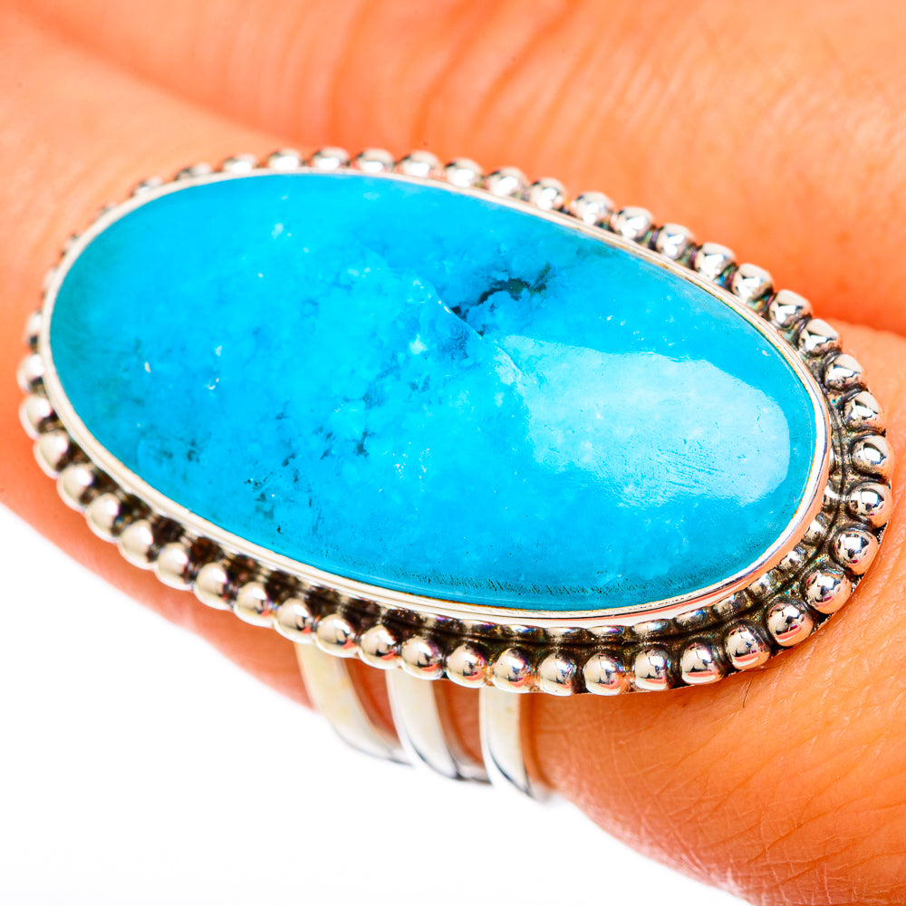 Smithsonite Rings handcrafted by Ana Silver Co - RING103940