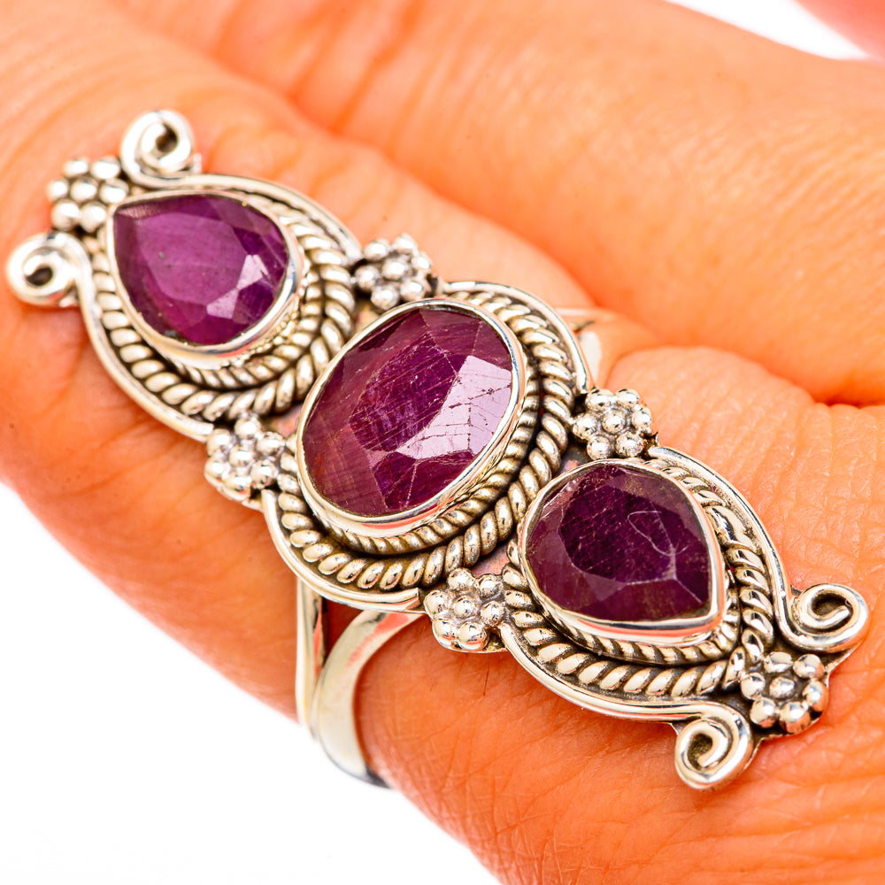Ruby Rings handcrafted by Ana Silver Co - RING103952