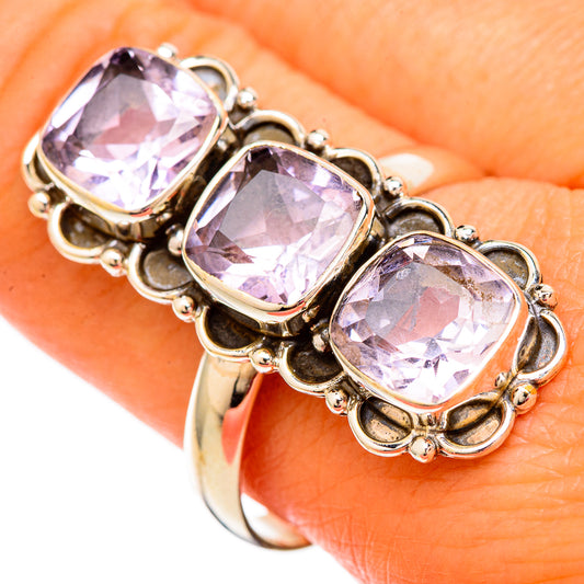 Kunzite Rings handcrafted by Ana Silver Co - RING103955