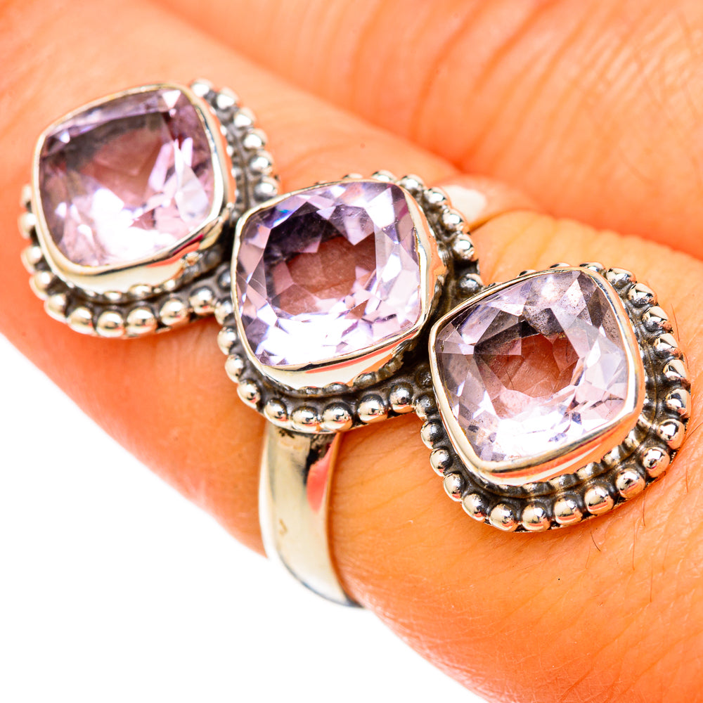 Kunzite Rings handcrafted by Ana Silver Co - RING103957
