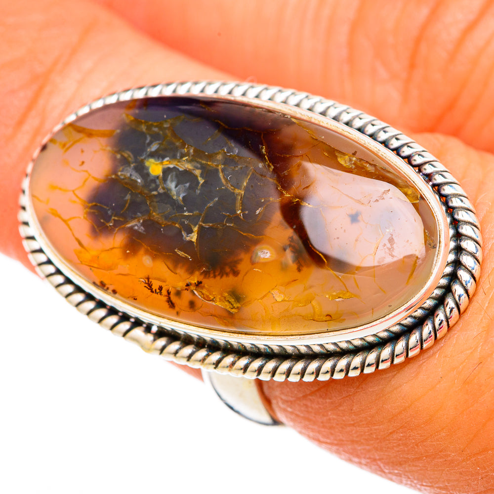 Montana Agate Rings handcrafted by Ana Silver Co - RING103970