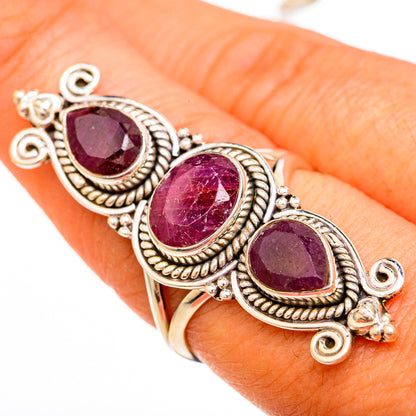 Ruby Rings handcrafted by Ana Silver Co - RING103972