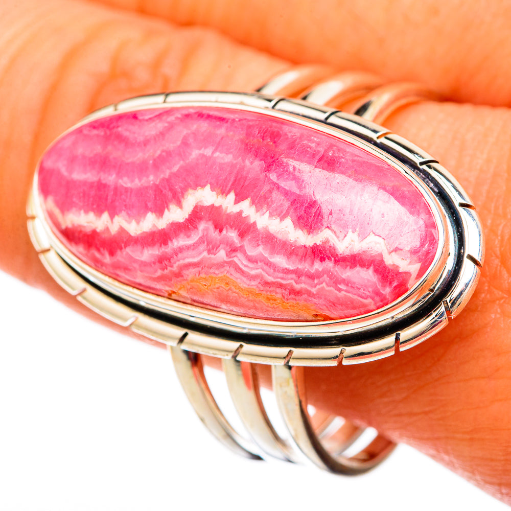 Rhodochrosite Rings handcrafted by Ana Silver Co - RING103973