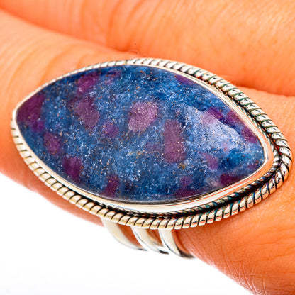 Ruby Fuchsite Rings handcrafted by Ana Silver Co - RING103984
