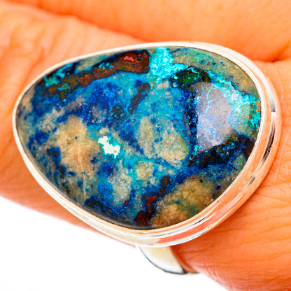 Azurite Rings handcrafted by Ana Silver Co - RING103986