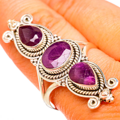 Ruby Rings handcrafted by Ana Silver Co - RING103998